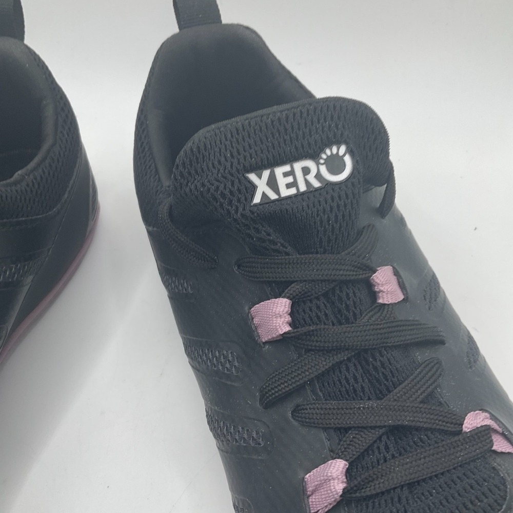 Xero Women's Black Athletic Shoes with Pink Accents - Picture 8 of 9